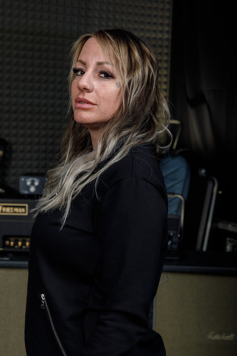 The Silver Zipper Jacket - Grösse M