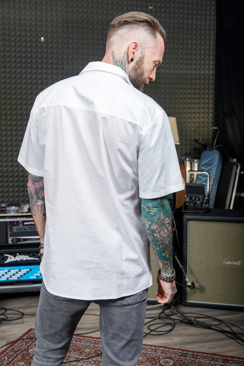 The Organic Short-Sleeved Shirt - Grösse M + L