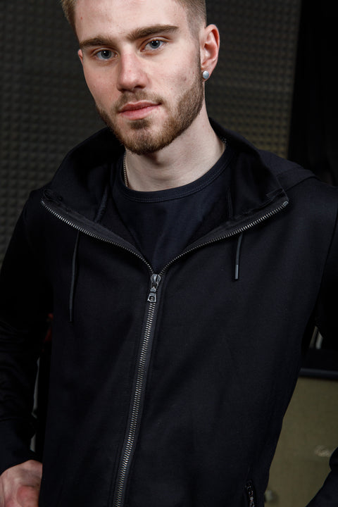 The Old Silver Zipper Hoodie - Grösse L