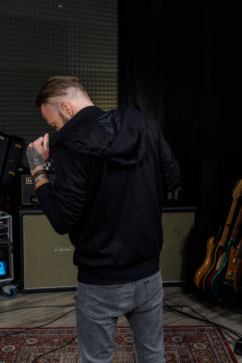 The Bronze Zipper Hoodie - Grösse M