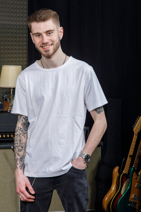 The Organic Tee In White