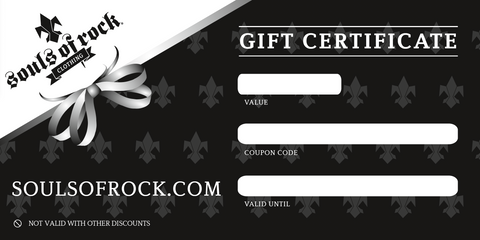 Gift certificate