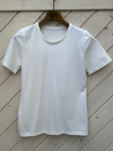 The Organic Tee In White