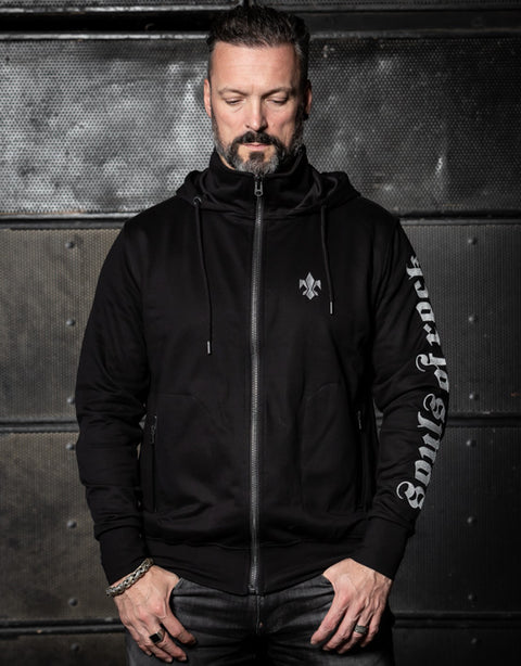 My Spirit Dark Grey Zipper Hoodie