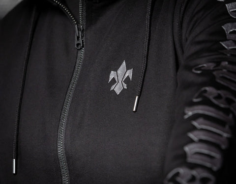 My Spirit Dark Grey Zipper Hoodie